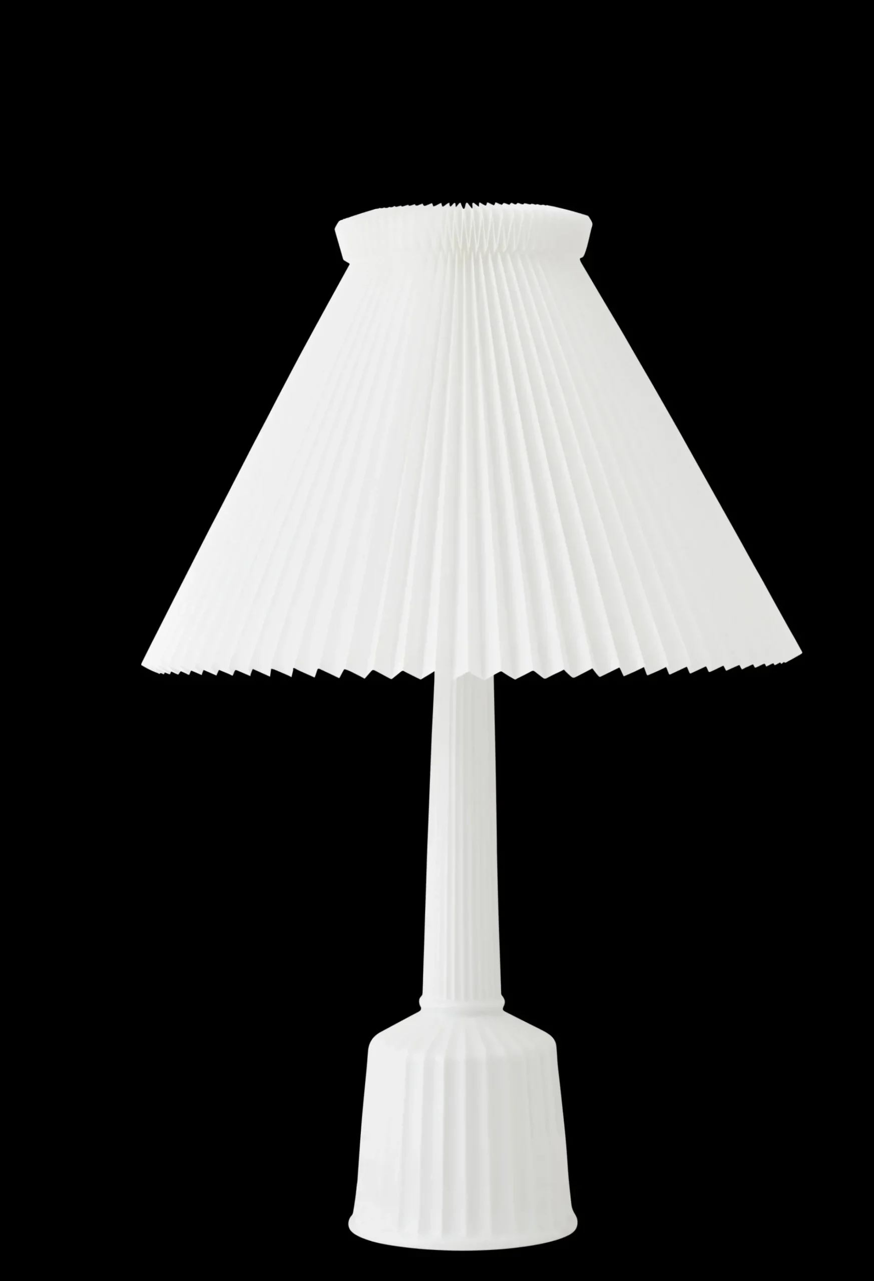 Lyngby Porcelæn Esben Klint Lampe EU stik H44 hvid | Køb her
