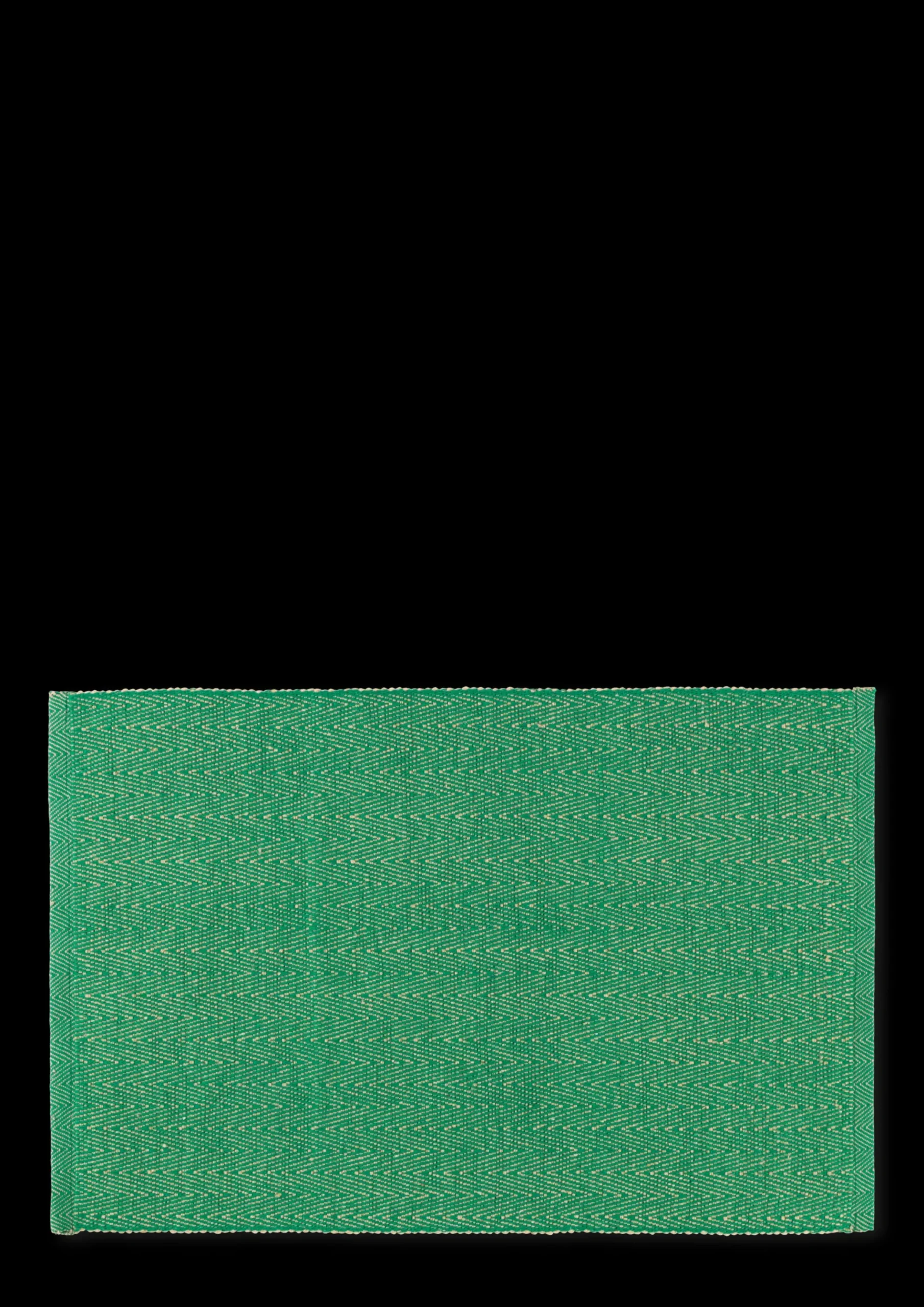 Lyngby Porcelæn Herringbone Dækkeserviet 43x30 cm grøn