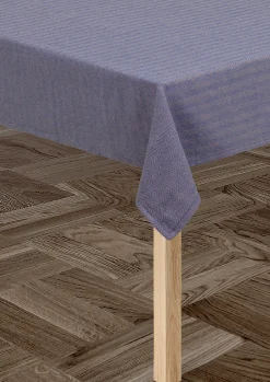 Lyngby Porcelæn Herringbone Dug 150x320 cm blå | Køb her