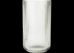 Lyngby Porcelæn Lyngby Vase H31 smoke mundblæst glas