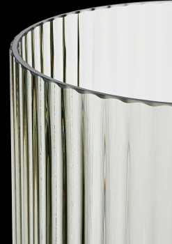 Lyngby Porcelæn Lyngby Vase H31 smoke mundblæst glas