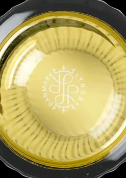 Lyngby Porcelæn Lyngby Vase H15.5 olivengrøn mundblæst glas