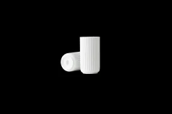 Lyngby Porcelæn Lyngby Vase H15.5 hvid porcelæn | Køb her