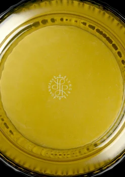 Lyngby Porcelæn Lyngby Vase H25 olivengrøn mundblæst glas