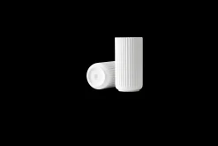 Lyngby Porcelæn Lyngby Vase H20.5 hvid porcelæn | Køb her
