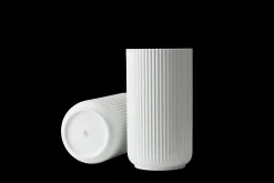 Lyngby Porcelæn Lyngby Vase H38 hvid porcelæn | Køb her