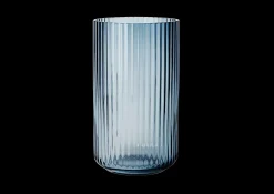 Lyngby Porcelæn Lyngby Vase midnight blue mundblæst glas