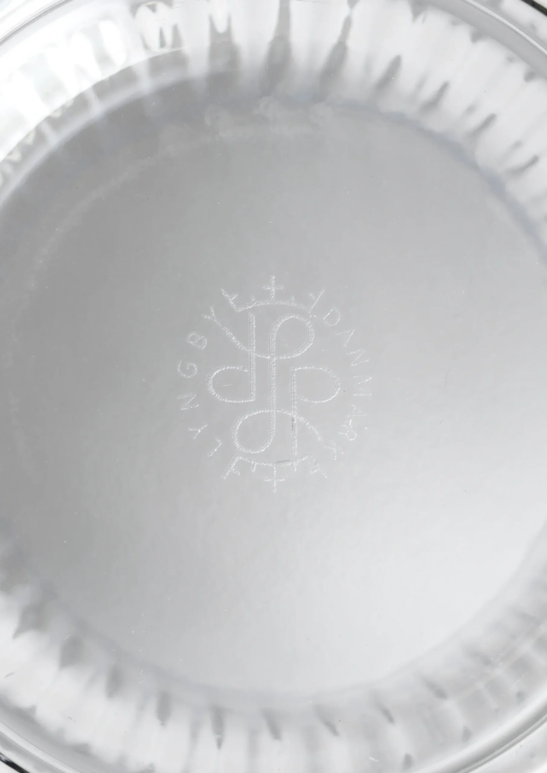 Lyngby Porcelæn Lyngby Vase H20.5 klar mundblæst glas