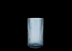 Lyngby Porcelæn Lyngby Vase midnight blue mundblæst glas