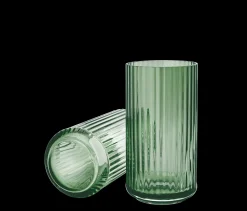 Lyngby Porcelæn Lyngby Vase copenhagen green mundblæst glas