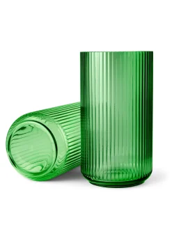 Lyngby Porcelæn Lyngby Vase copenhagen green mundblæst glas