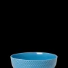 Lyngby Porcelæn Rhombe Color Skål Ø15.5 cm blå | Køb her