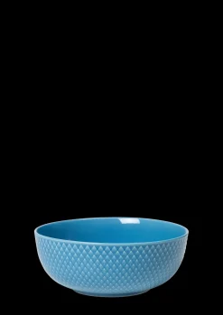 Lyngby Porcelæn Rhombe Color Skål Ø15.5 cm blå | Køb her