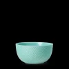 Lyngby Porcelæn Rhombe Color Skål Ø13 cm aqua | Køb her