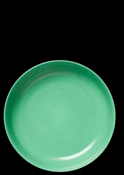 Lyngby Porcelæn Rhombe Color Serveringsskål Ø28 cm grøn