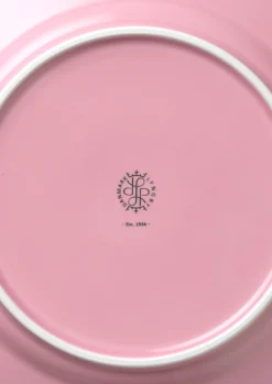 Lyngby Porcelæn Rhombe Color Frokosttallerken Ø21 cm rosa