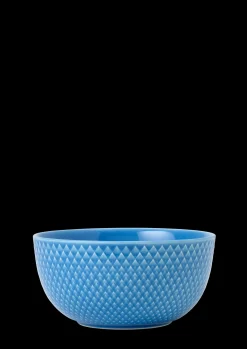 Lyngby Porcelæn Rhombe Color Skål Ø13 cm blå | Køb her