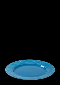 Lyngby Porcelæn Rhombe Color Middagstallerken Ø27 cm blå
