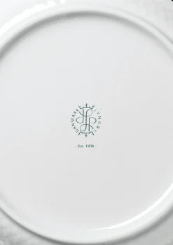 Lyngby Porcelæn Rhombe Desserttallerken Ø16 cm hvid | Køb nu
