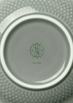 Lyngby Porcelæn Rhombe Earth Skål Ø13 cm moss | Køb nu