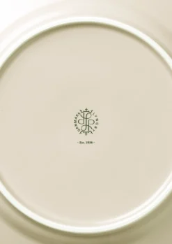 Lyngby Porcelæn Rhombe Earth Middagstallerken Ø27 cm marble