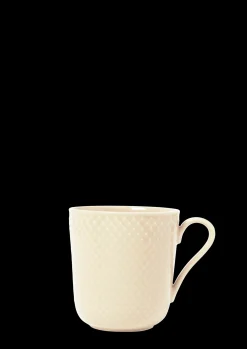 Lyngby Porcelæn Rhombe Earth Krus med hank 39 cl marble
