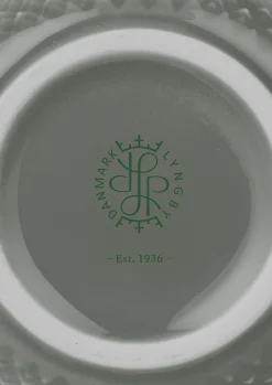 Lyngby Porcelæn Rhombe Earth Krus med hank 39 cl moss