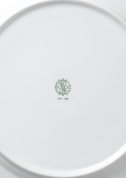 Lyngby Porcelæn Rhombe Middagstallerken Ø27 cm hvid