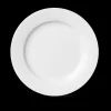 Lyngby Porcelæn Rhombe Tallerken Ø23 cm hvid | Køb her