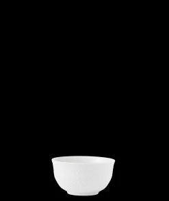 Lyngby Porcelæn Skål Ø13 cm i hvid fra serien Rhombe
