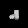 Lyngby Porcelæn Vase H20.5 cm i grå fra serien Lyngby