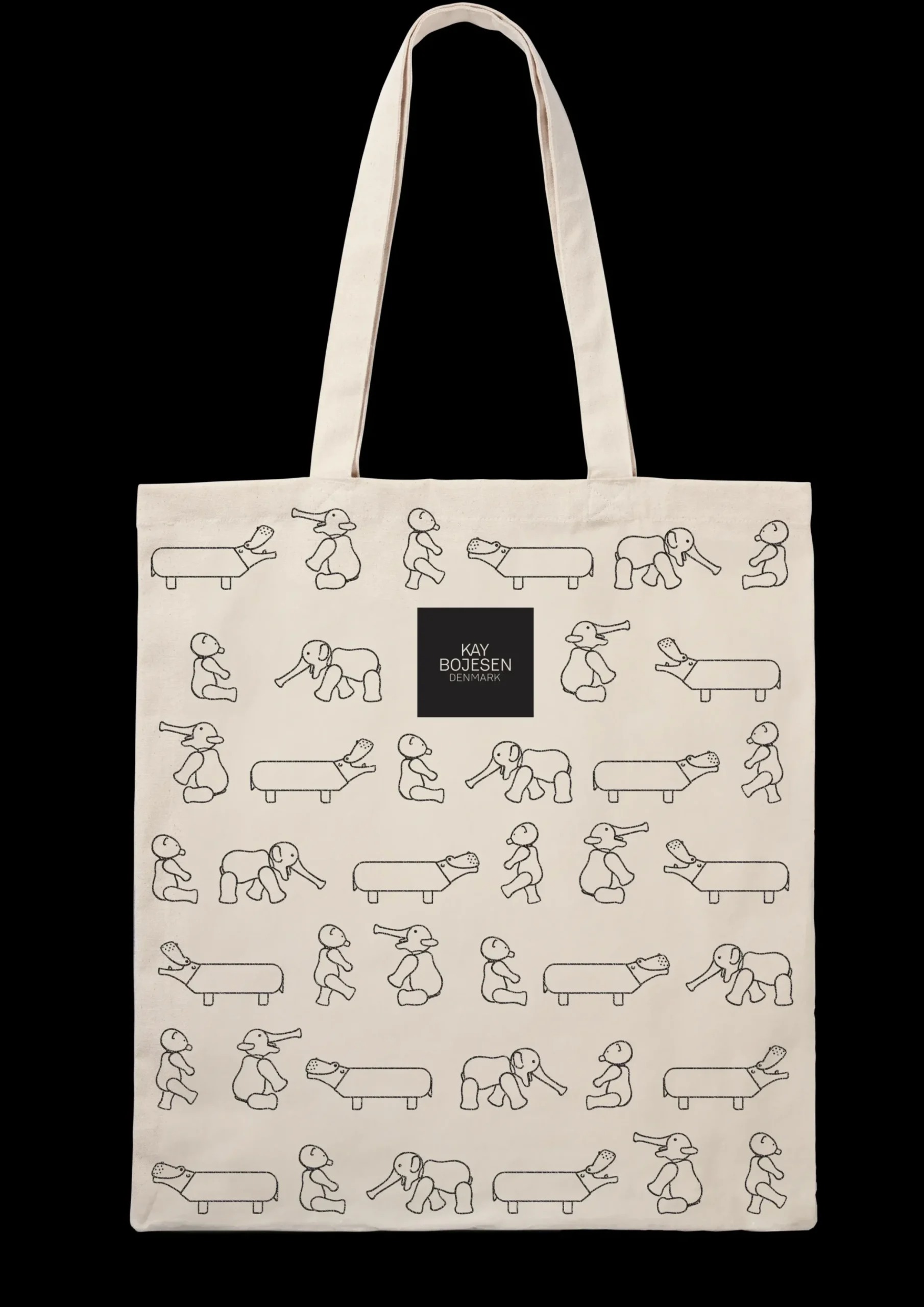 Mulepose Liliput Dyr 40x45 cm | Ikonisk Dansk Design