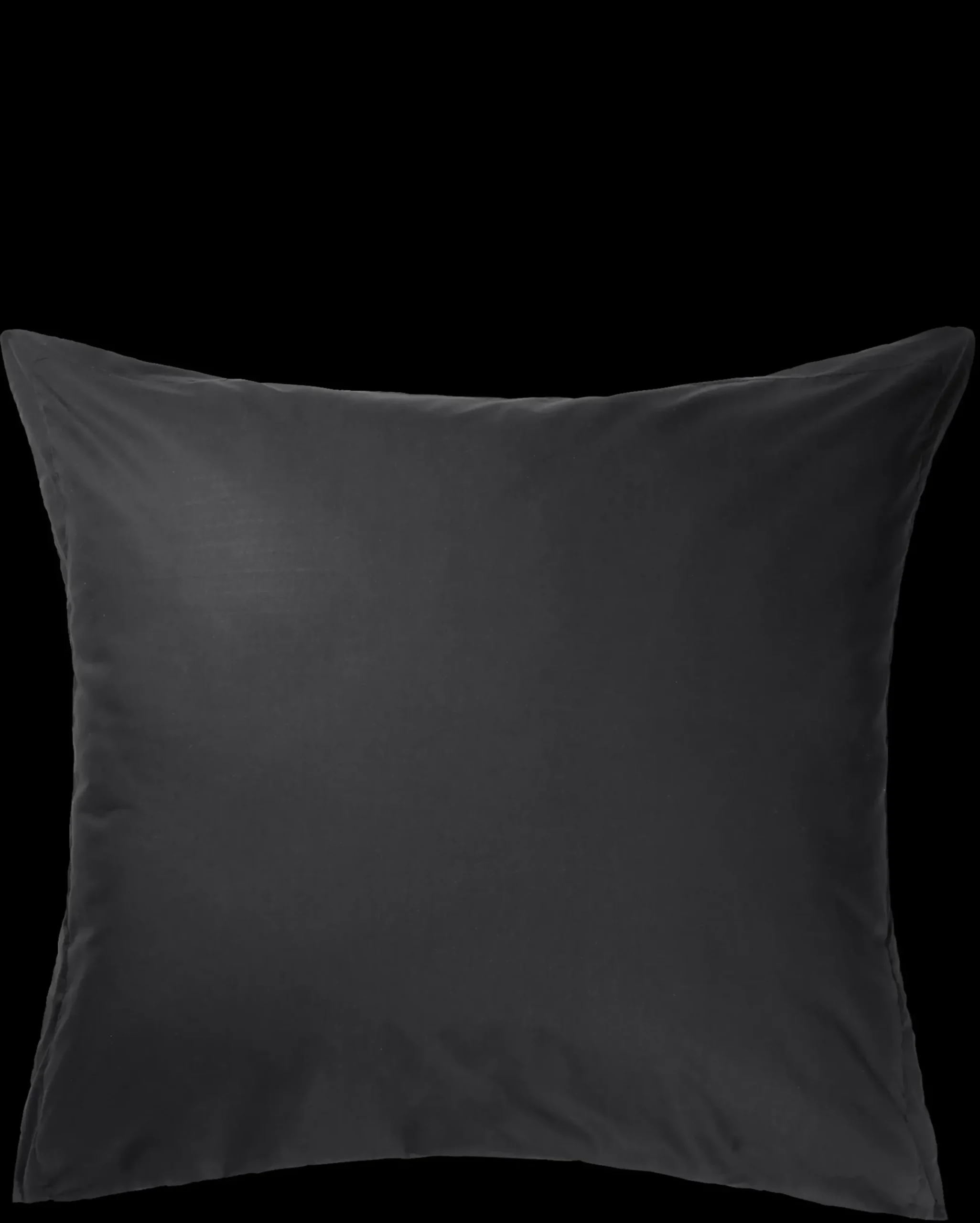 Percale Pudebetræk m/ramme 63x60 cm sort | Køb her