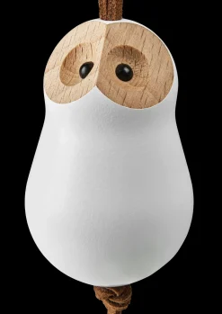 Rosendahl Forest Tales Ugle Ø4 cm blank hvid | Køb her