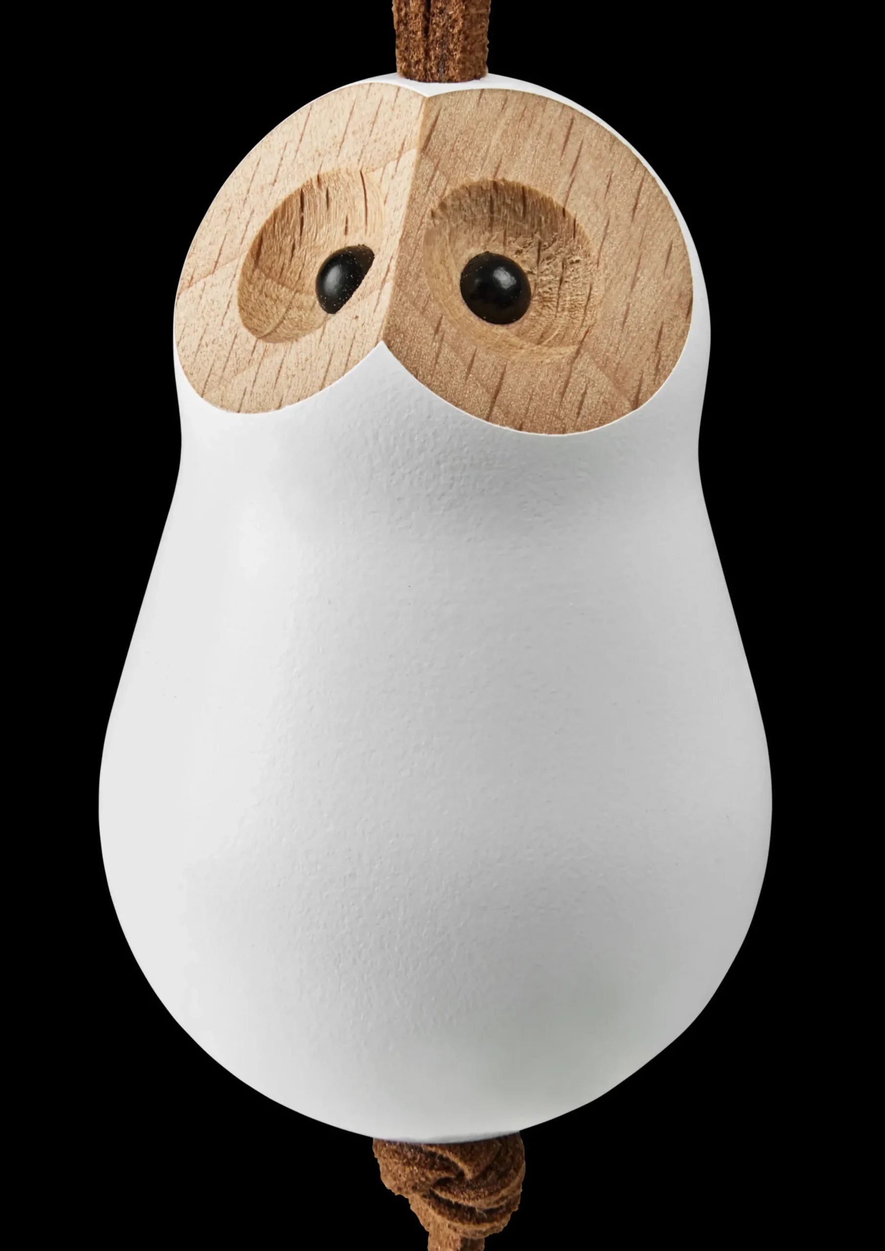 Rosendahl Forest Tales Ugle Ø4 cm blank hvid | Køb her