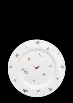 Rosendahl GC Cottage Tallerken Ø23 cm hvid m. deko | Køb nu
