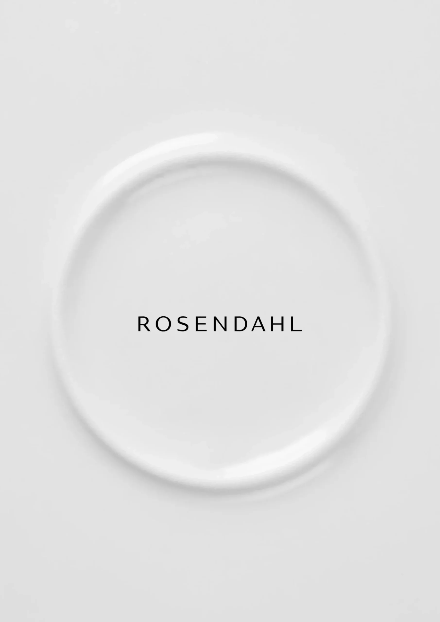 Rosendahl Grand Cru Essentials Middagstallerken Ø25 cm hvid