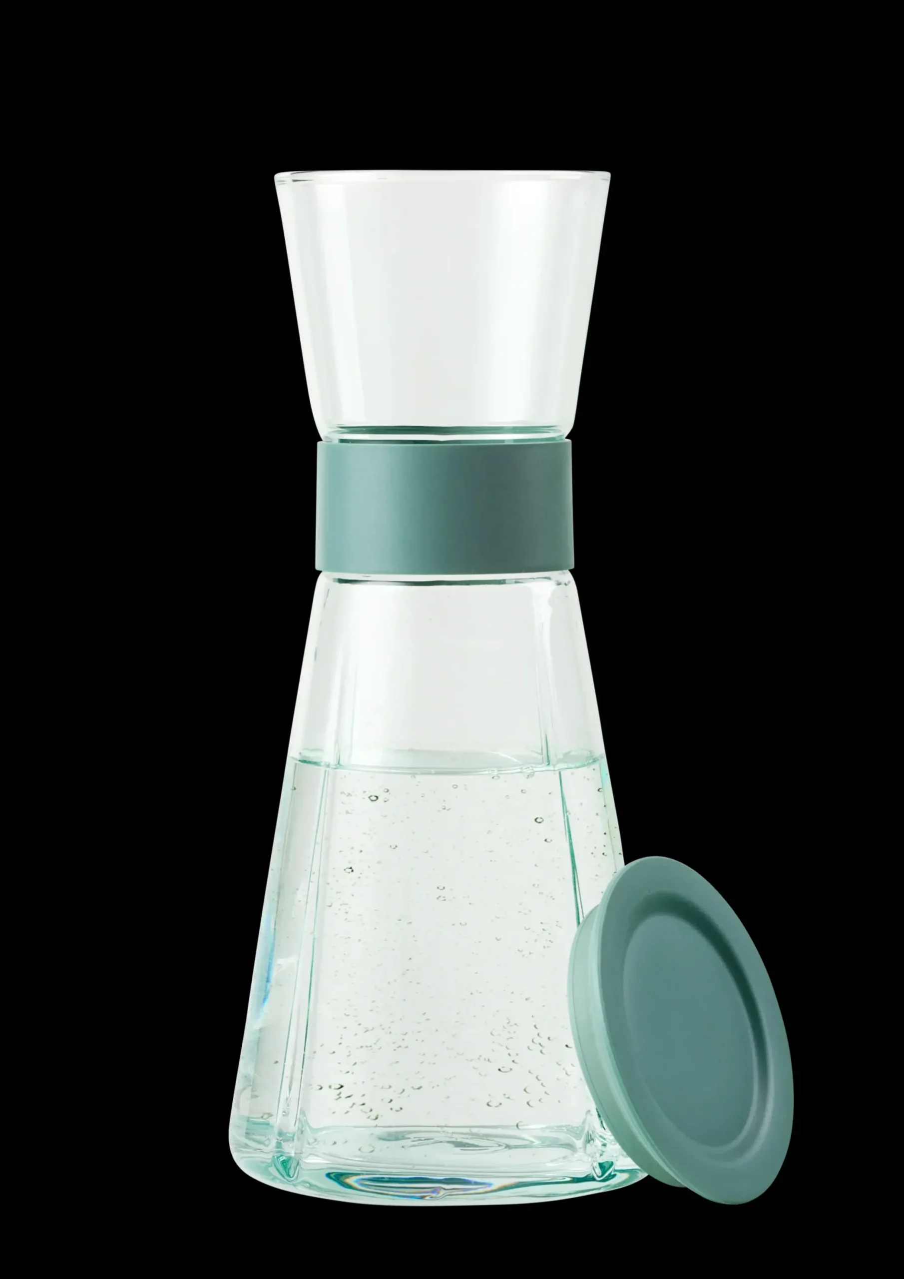 Rosendahl Grand Cru Recycled Vandkaraffel 90 cl klar grøn