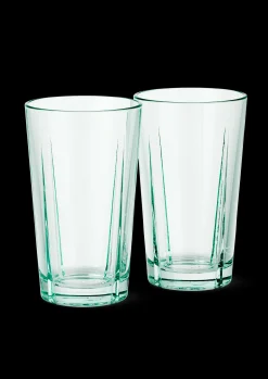 Rosendahl Grand Cru Recycled Caféglas 37 cl klar grøn 2 stk.