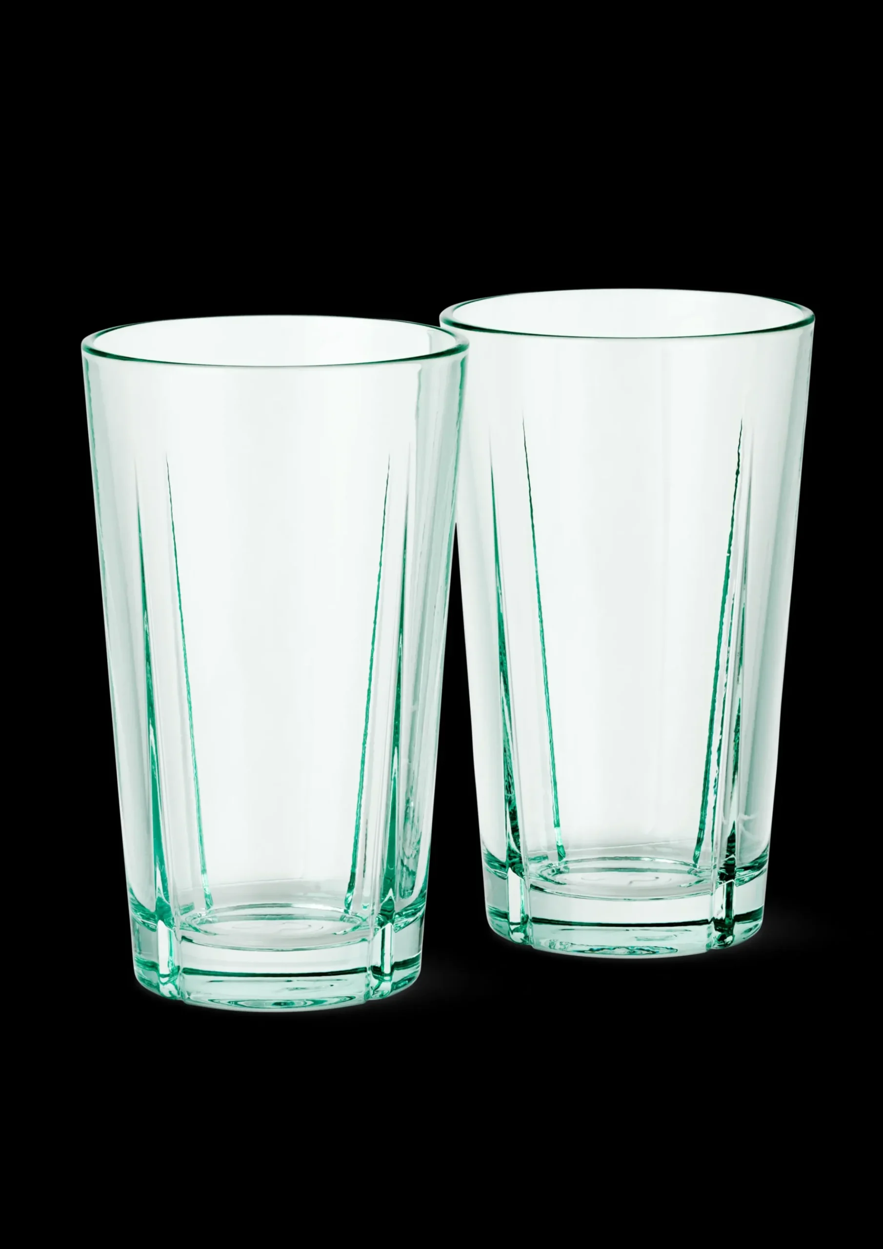 Rosendahl Grand Cru Recycled Caféglas 37 cl klar grøn 2 stk.