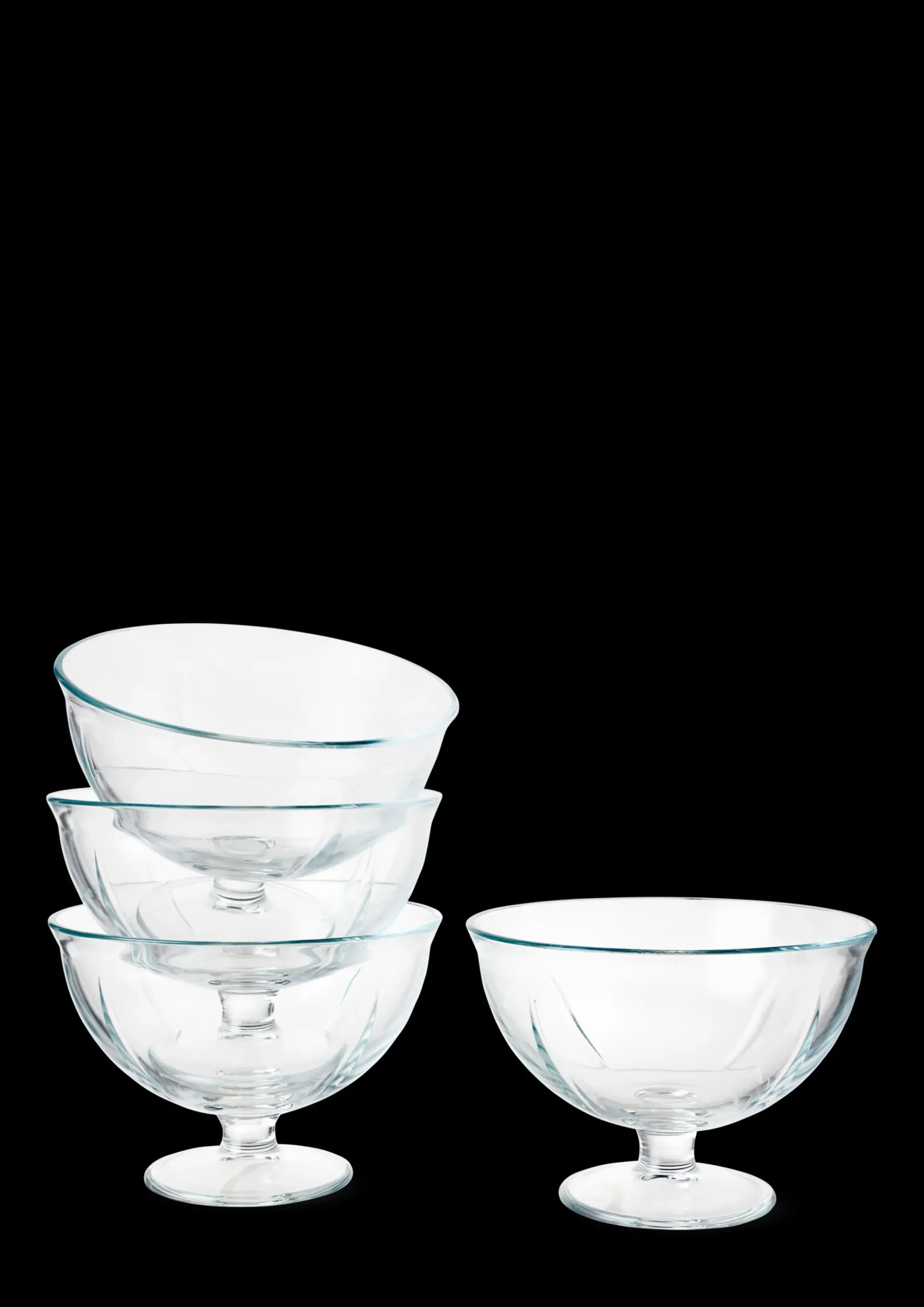 Rosendahl Grand Cru Soft Glasskål Ø12 cm klar 4 stk.