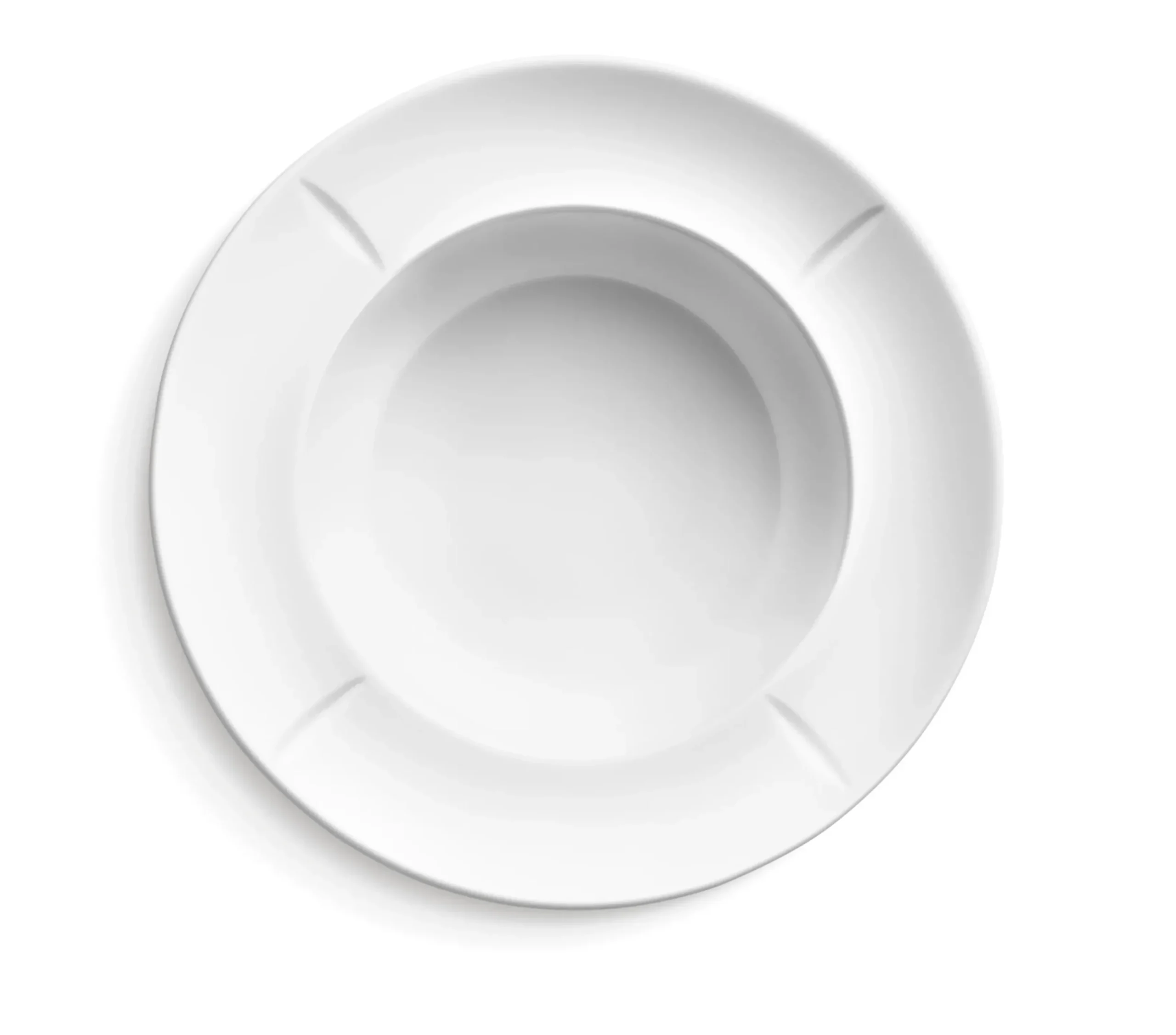 Rosendahl Grand Cru Soft Dyb tallerken Ø25 cm hvid 1 stk.
