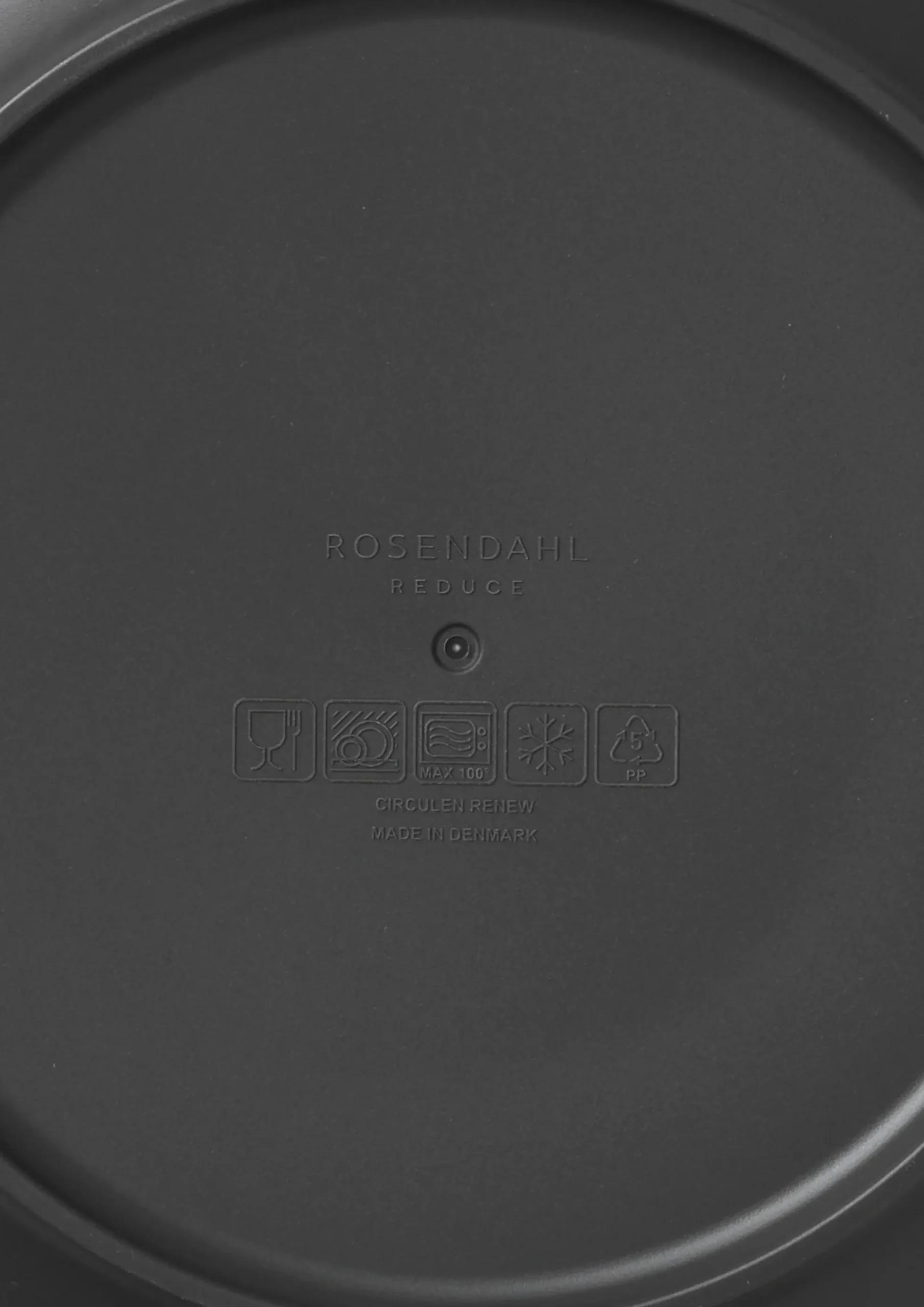 Rosendahl Grand Cru Take Tallerken Ø19.5 cm grå 2 stk.