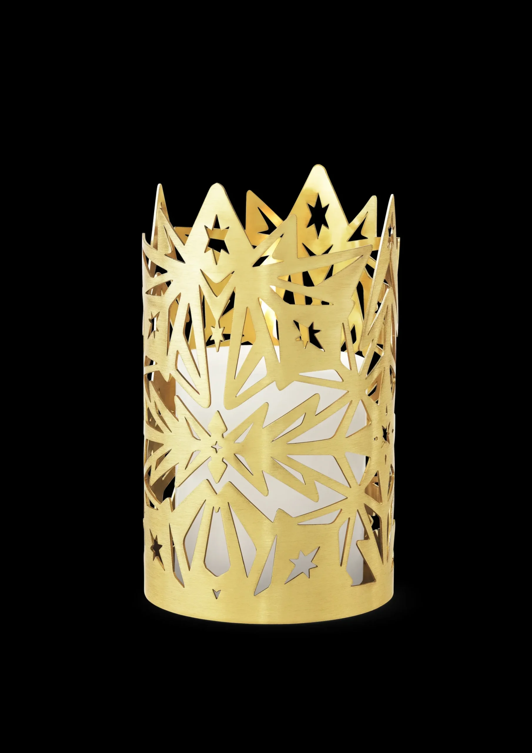 Rosendahl Lysestage Ø9.5 cm i guld fra serien Karen Blixen