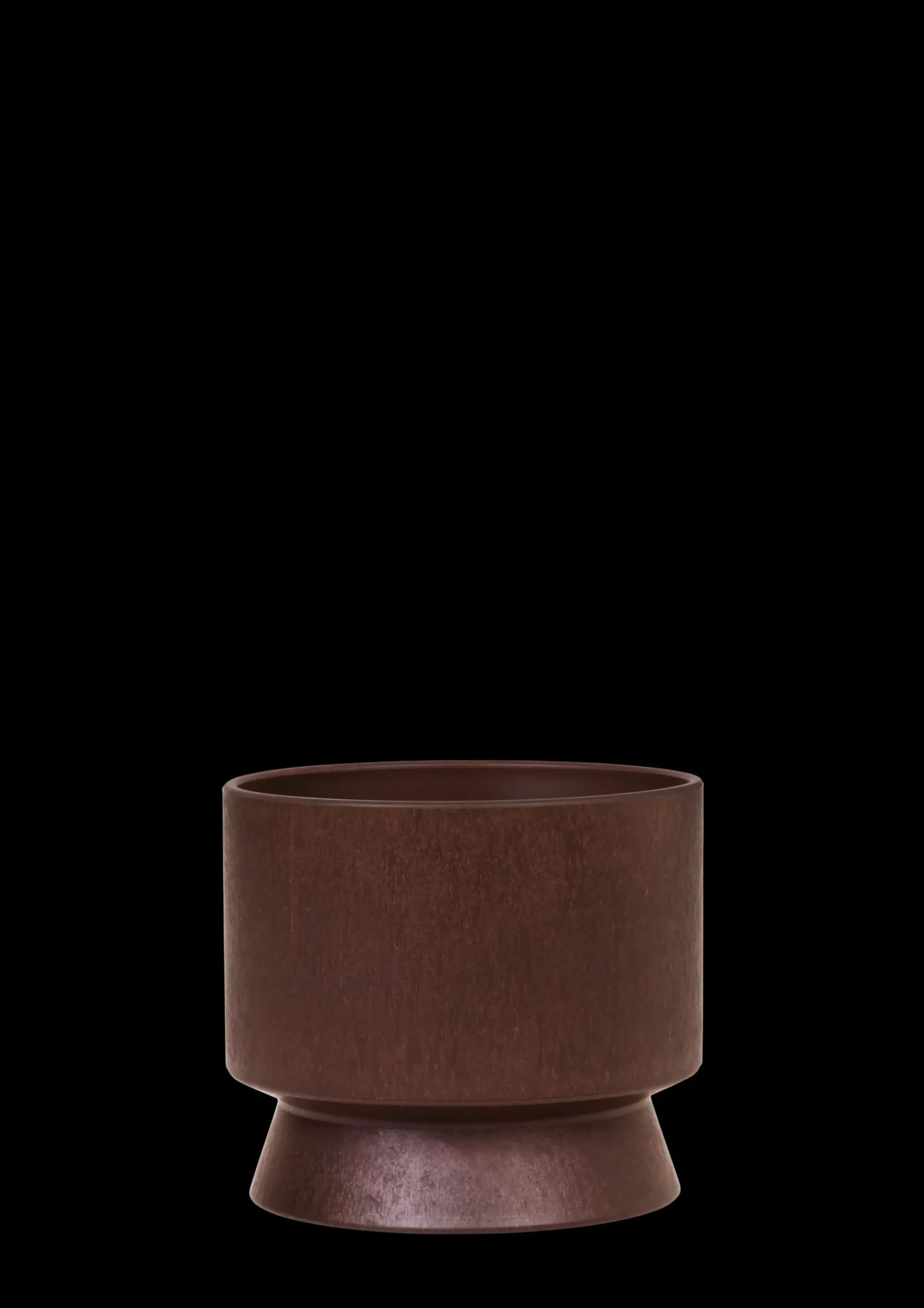 Rosendahl Recycled Urtepotteskjuler Ø12 cm bordeaux