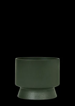 Rosendahl Recycled Urtepotteskjuler Ø15 cm mørk grøn