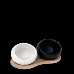 Rosendahl Salt| og peberkar H6.5 cm i hvid | Køb her