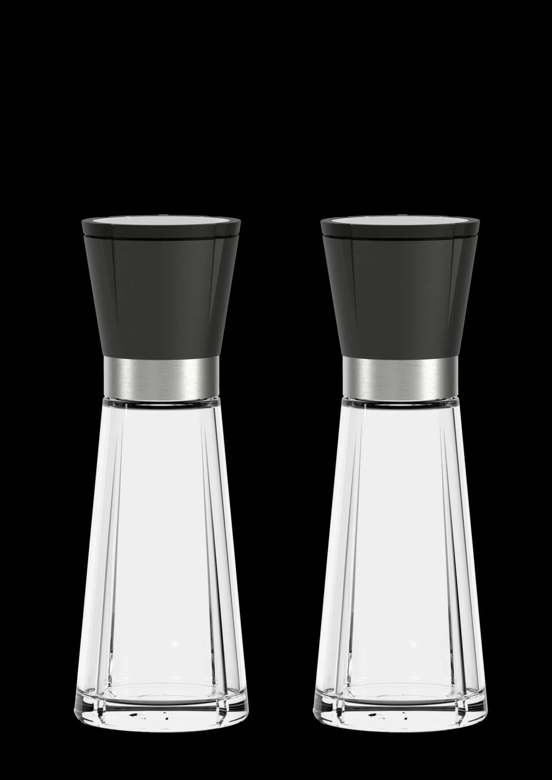Rosendahl Salt| og pebersæt H20.5 cm 2 sæt i sort | Køb her