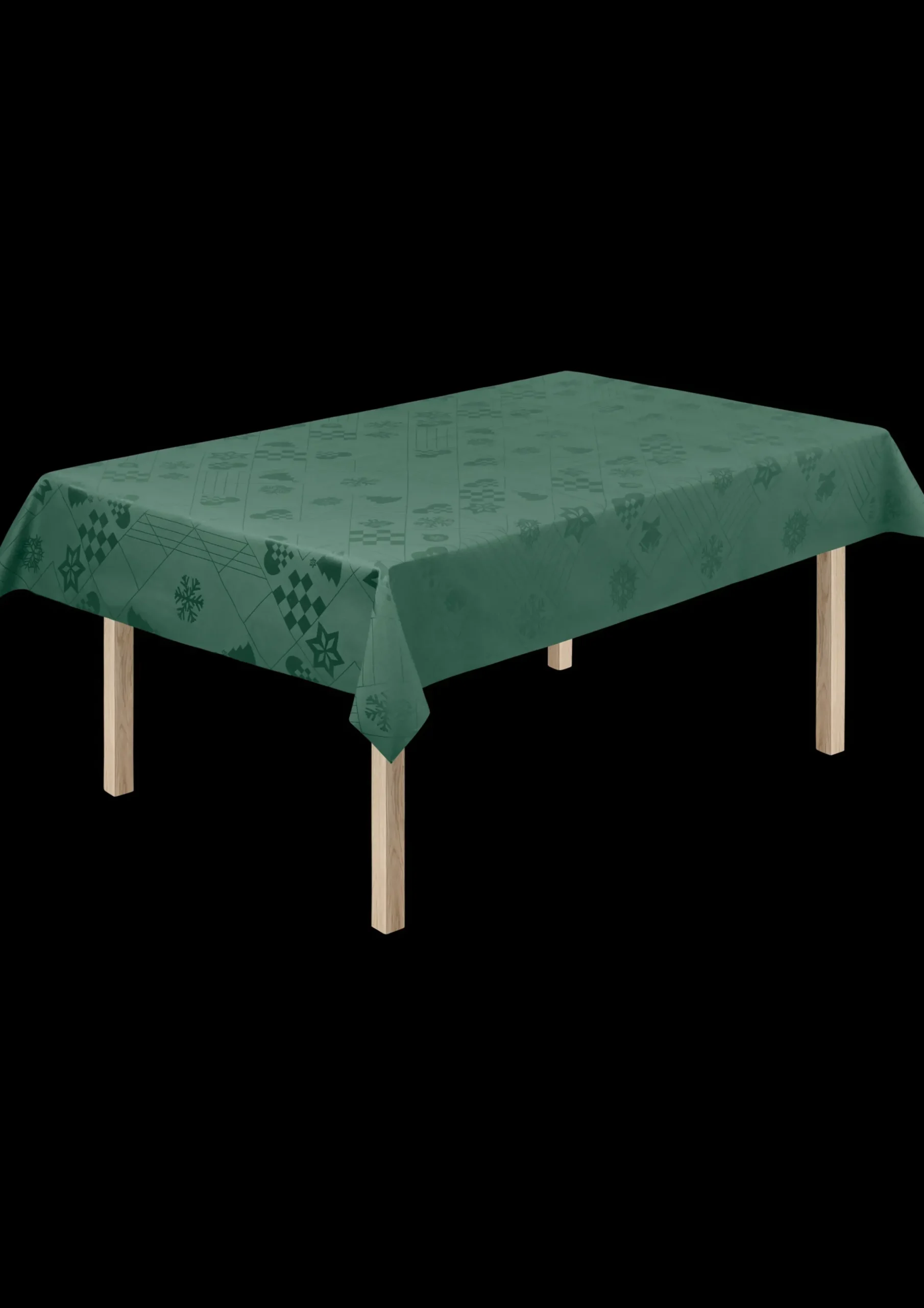 Rosendahl Textiles Natale Akryldug B140 cm grøn | Køb her